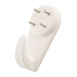 Large Hard Wall Hooks X 10
