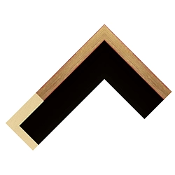 15mm Gold/Black(Deep)