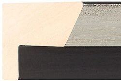 SAMPLE - 913054 - 31mm Silver/Black Paint/Leaf